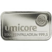 100 grammes Acheter des tablettes de lingots en palladium